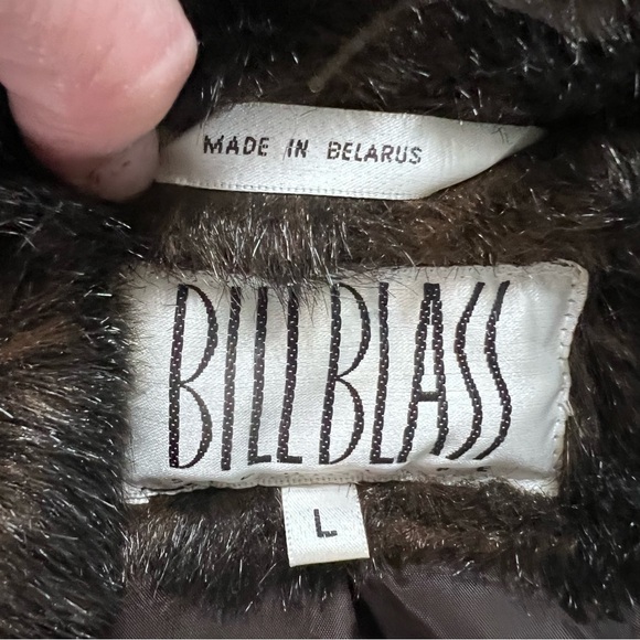 Bill Blass Absolutely Stunning Dark Brown Teddy Jacket. Size Large. - Picture 2 of 15